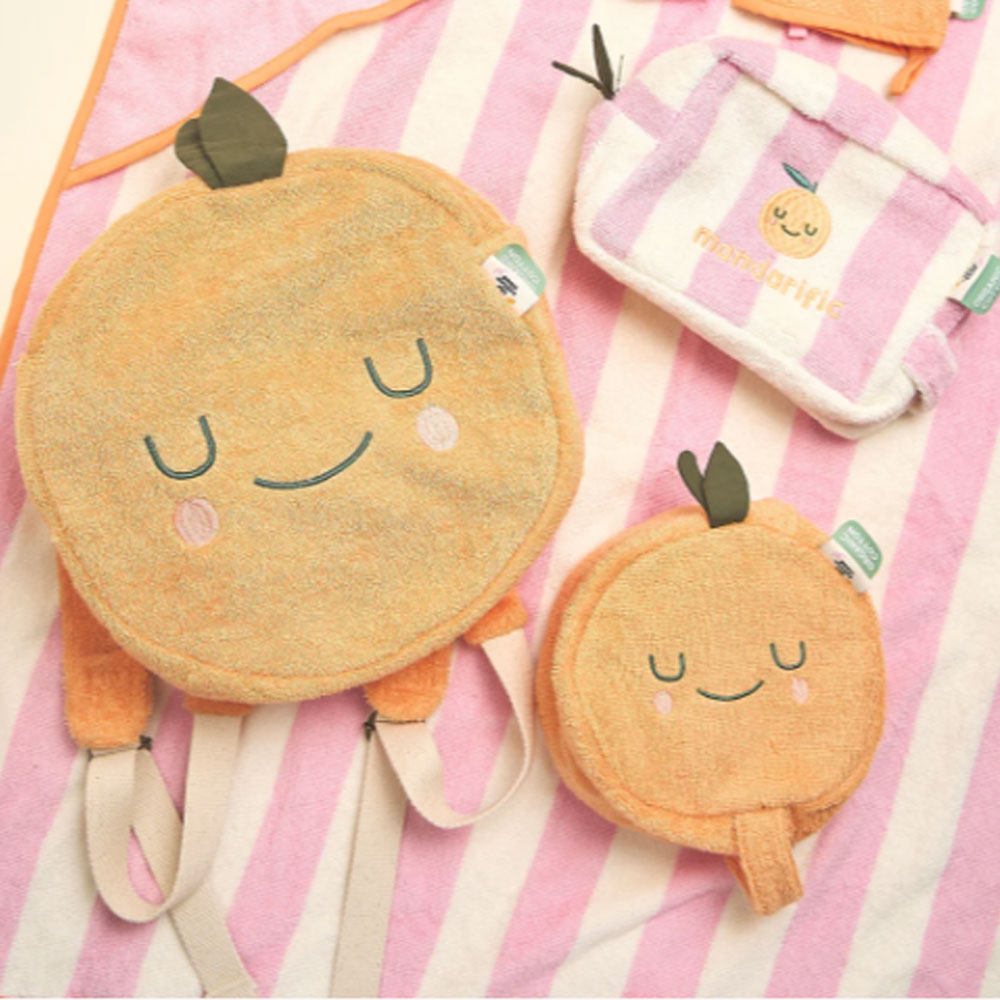 Neceser con forma de fruta Mandy Mandarine - Imagen 3